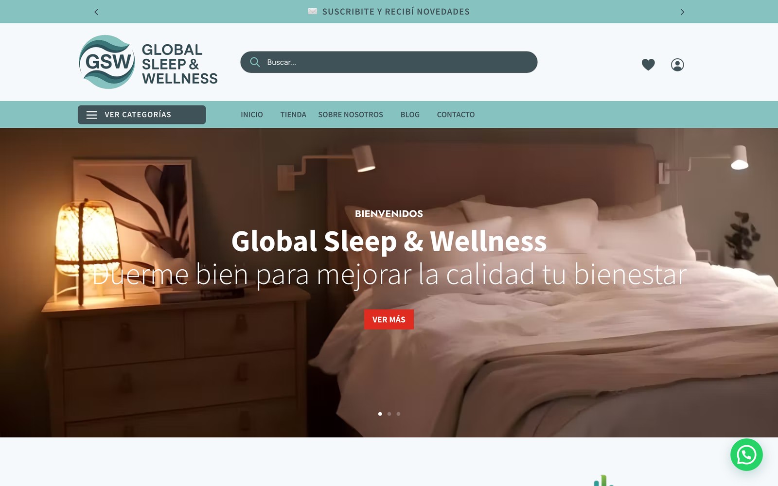 Tienda online Global Sleep & Wellness
