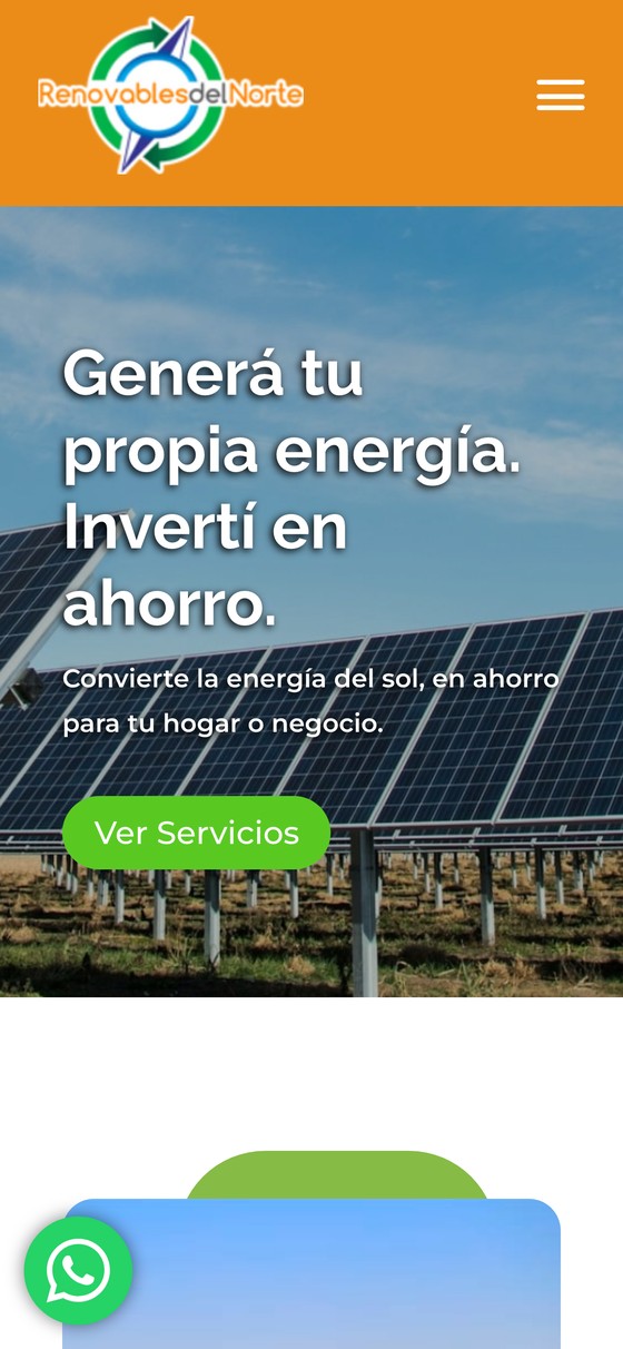 Renovables del Norte versión móvil